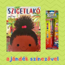 Szigetlakó 10 színű illatos tollal, színezővel